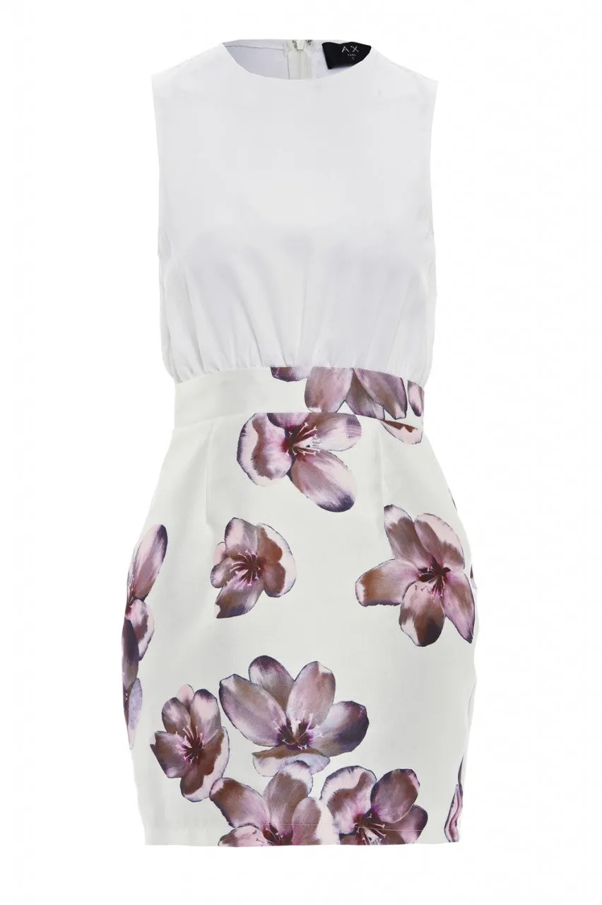 2 in 1 Floral Mini Dress