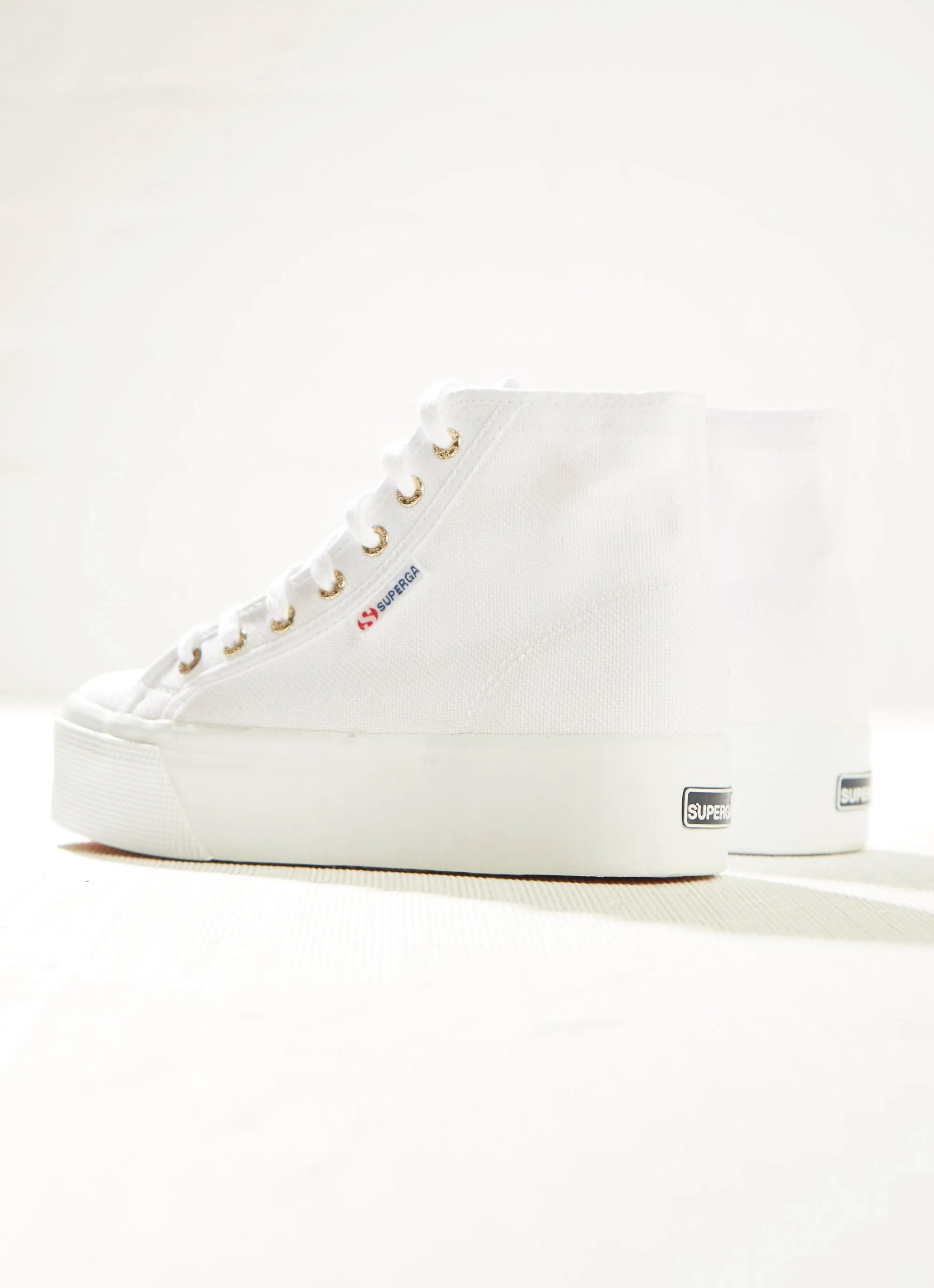 2705 Hi Top - A3C White-Pale Gold