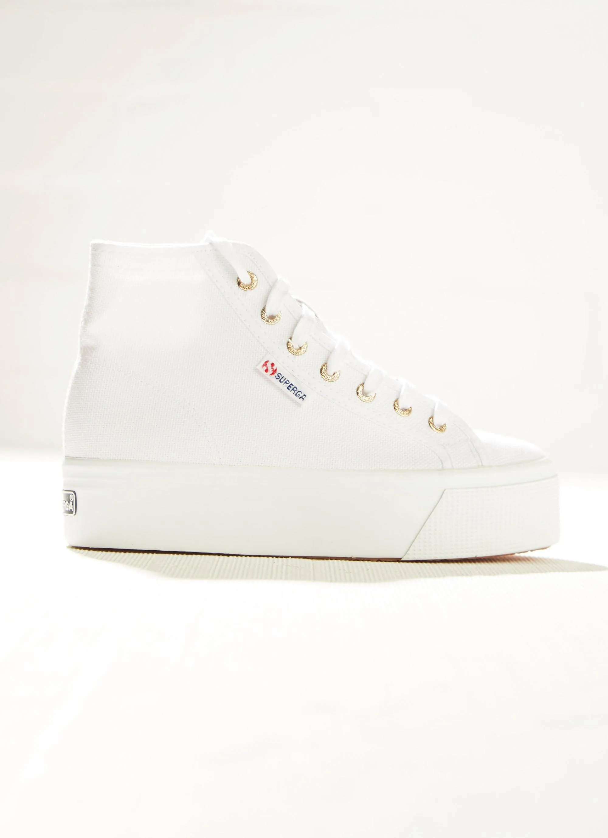 2705 Hi Top - A3C White-Pale Gold