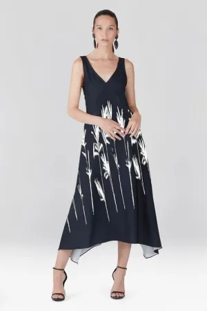 Bamboo Fluid Crepe Slip Dress