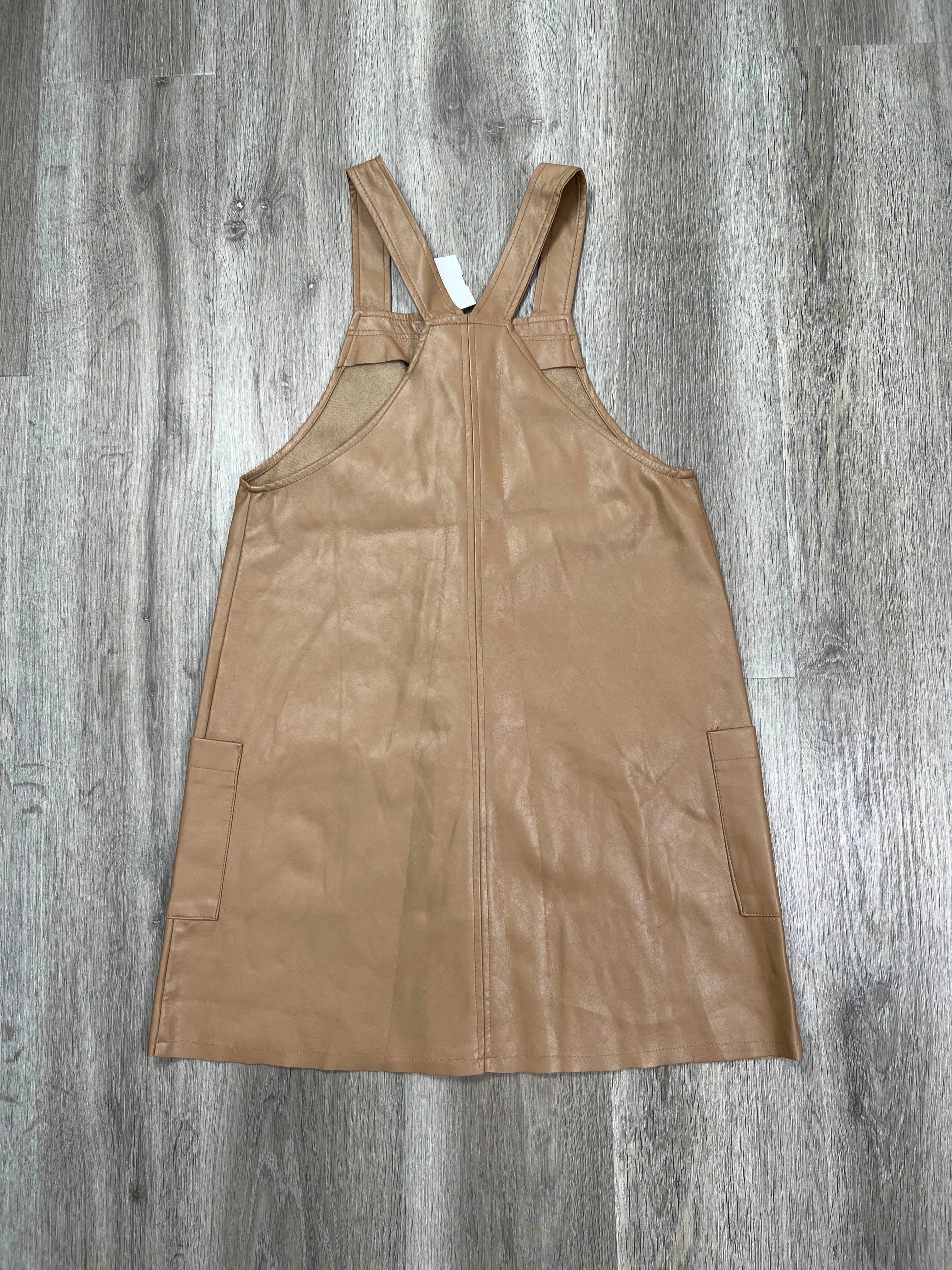 Dress Casual Short By Fashion On Earth In Brown, Size: S