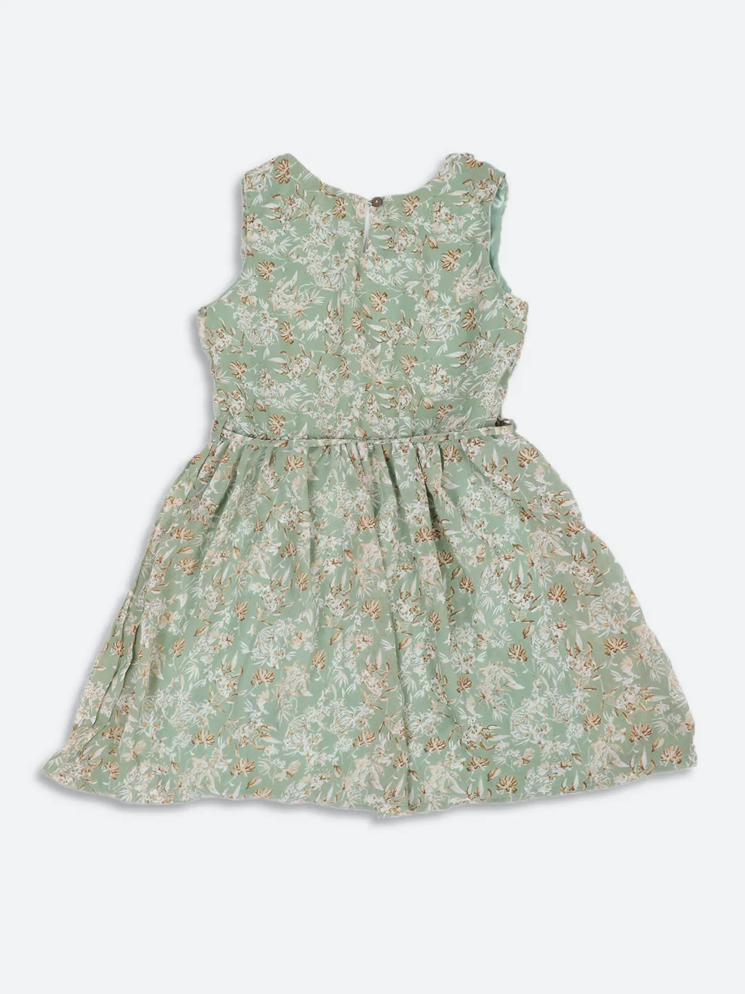 Girls Green Dress