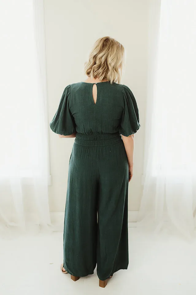 Half Sleeve Jumpsuit