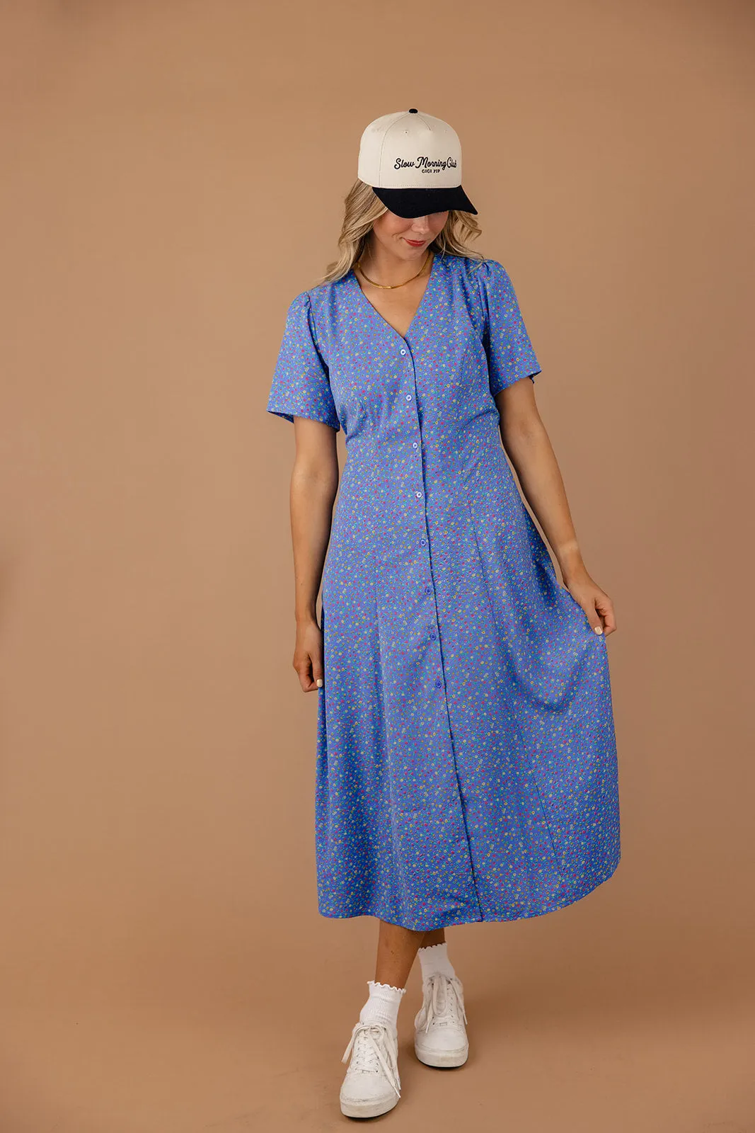 Head First Button Down Dress