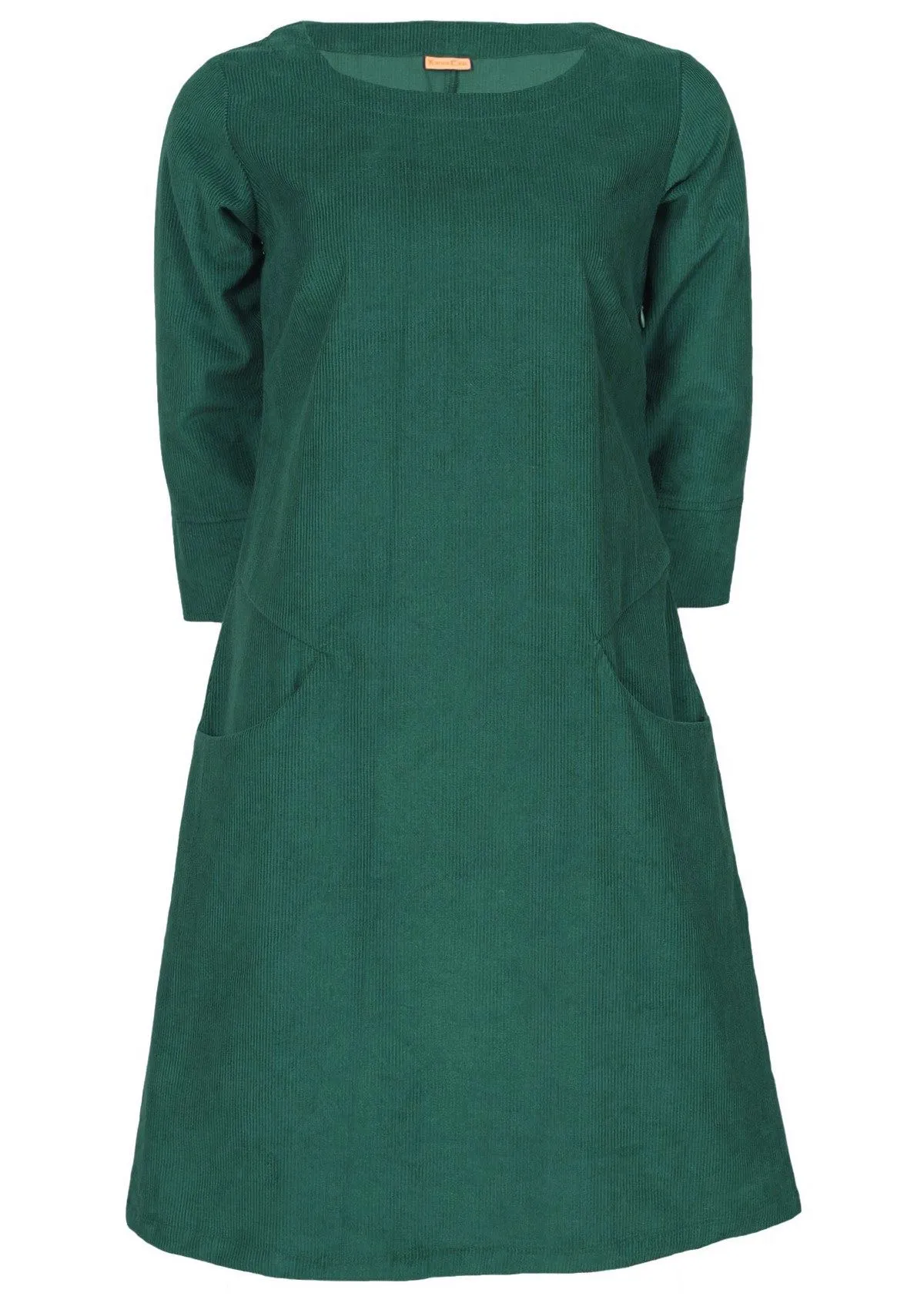 Jamie Corduroy Dress Hunter Green