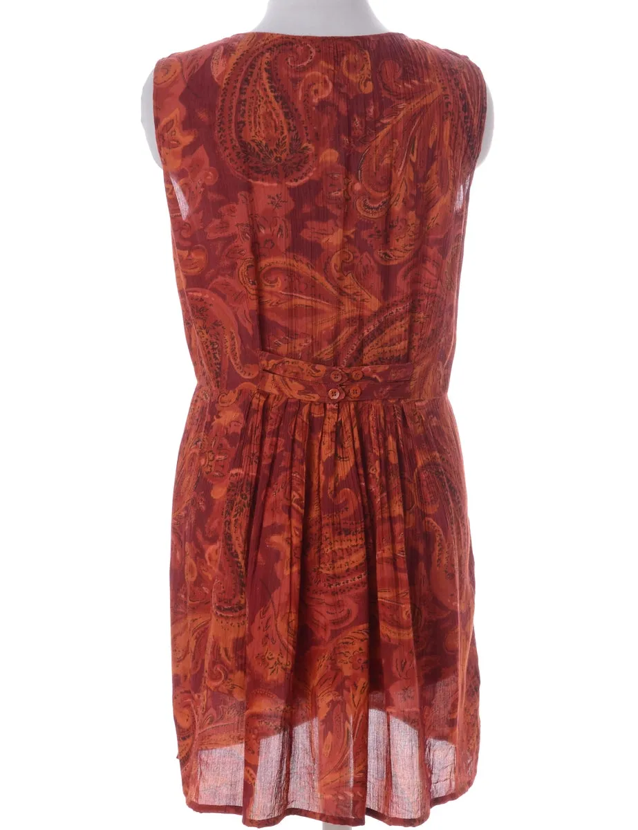 Lable Paisley Short Dress