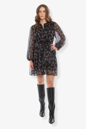 Leila   Luca - Renew Mini Dress - Black Blush