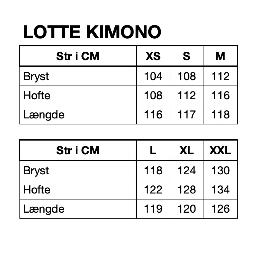 Lotte Kimono - Rose