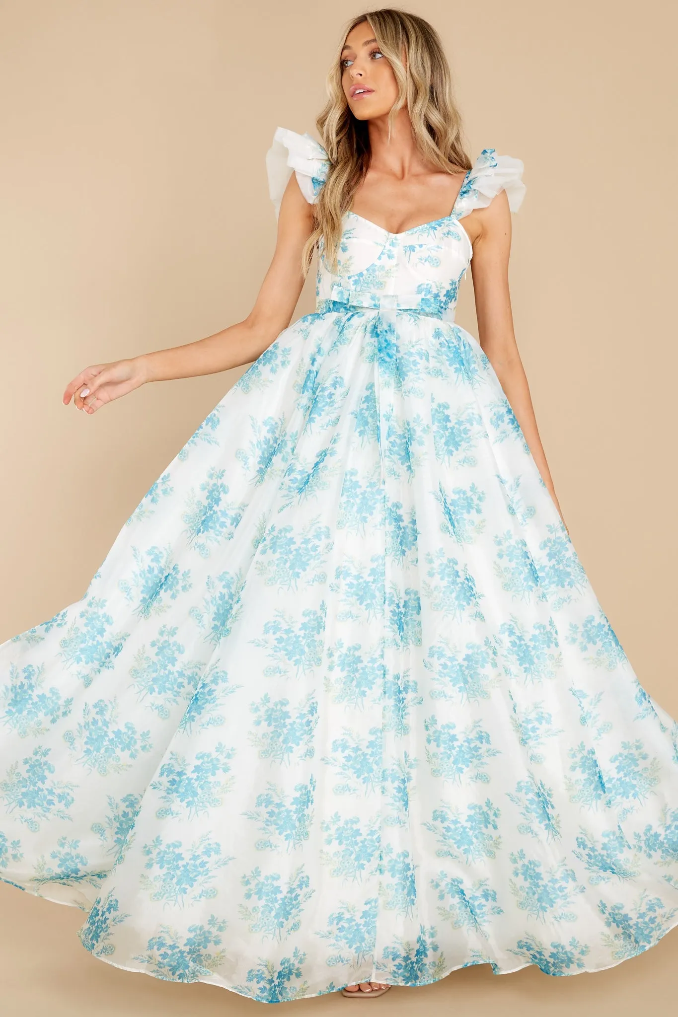 Macron Magic Turquoise Gown