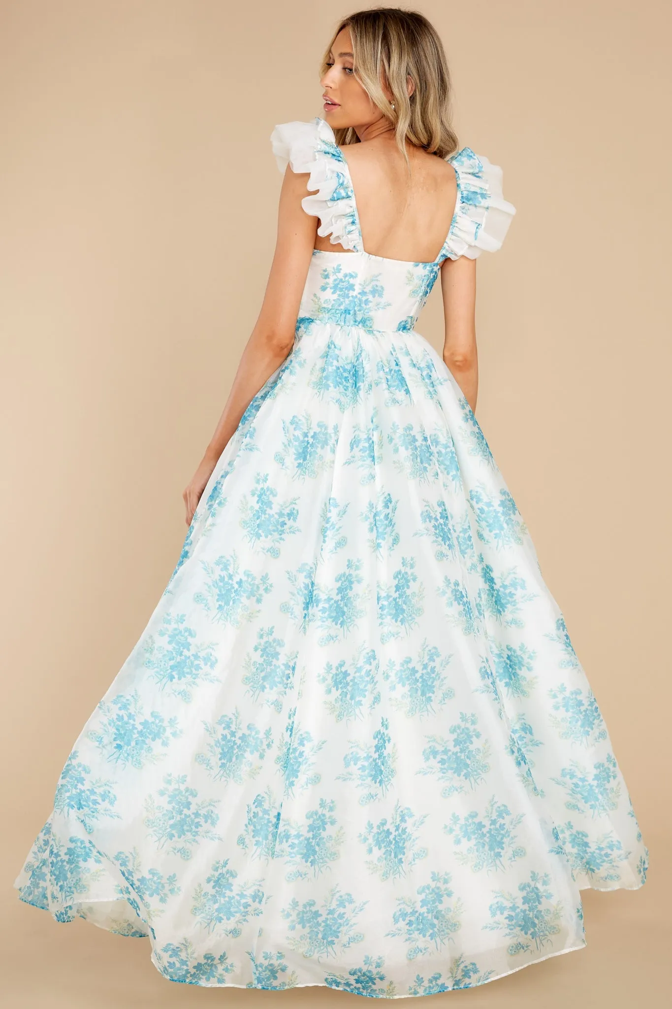 Macron Magic Turquoise Gown