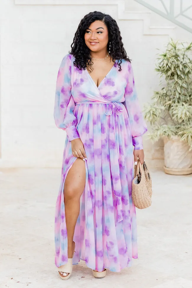 My Dearest Darling Watercolor Maxi Dress FINAL SALE