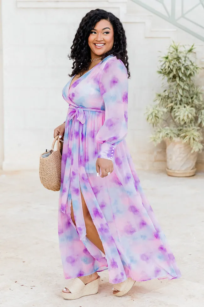 My Dearest Darling Watercolor Maxi Dress FINAL SALE