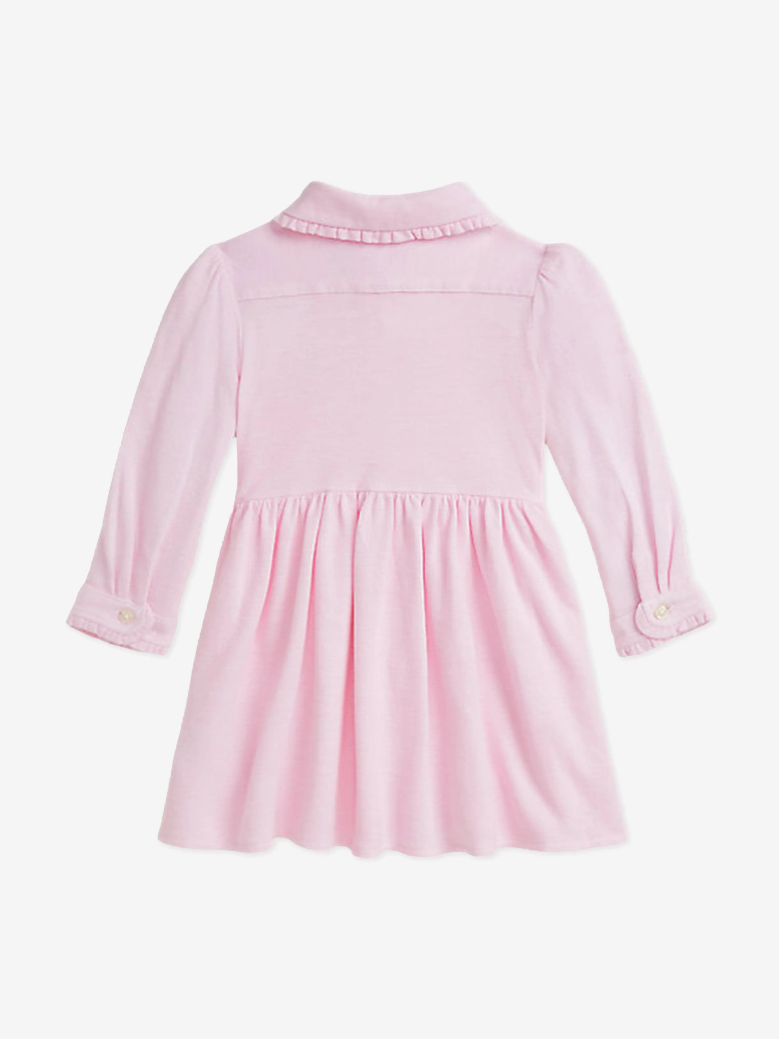 Ralph Lauren Baby Girls Shirt Dress in Pink