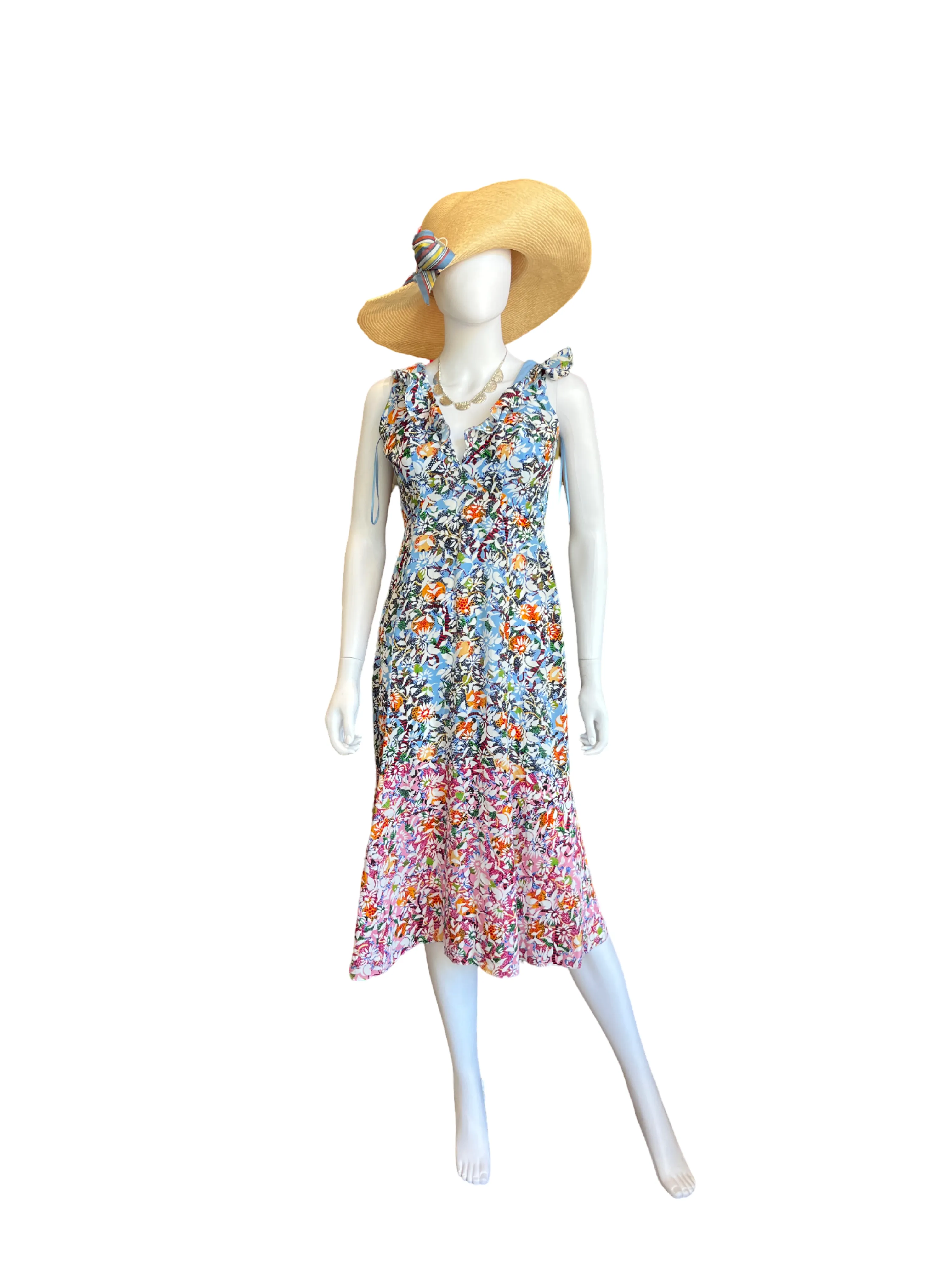 Saloni Holly Floral Dress /6