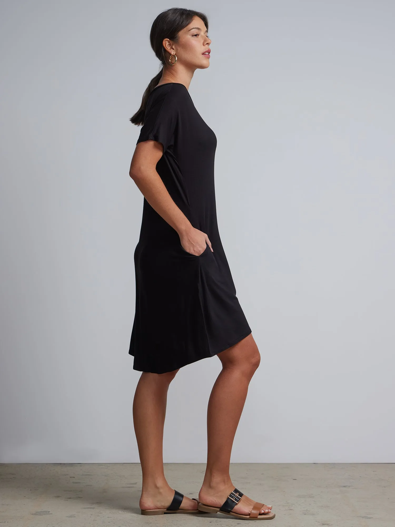 Slouchy Tee Dress