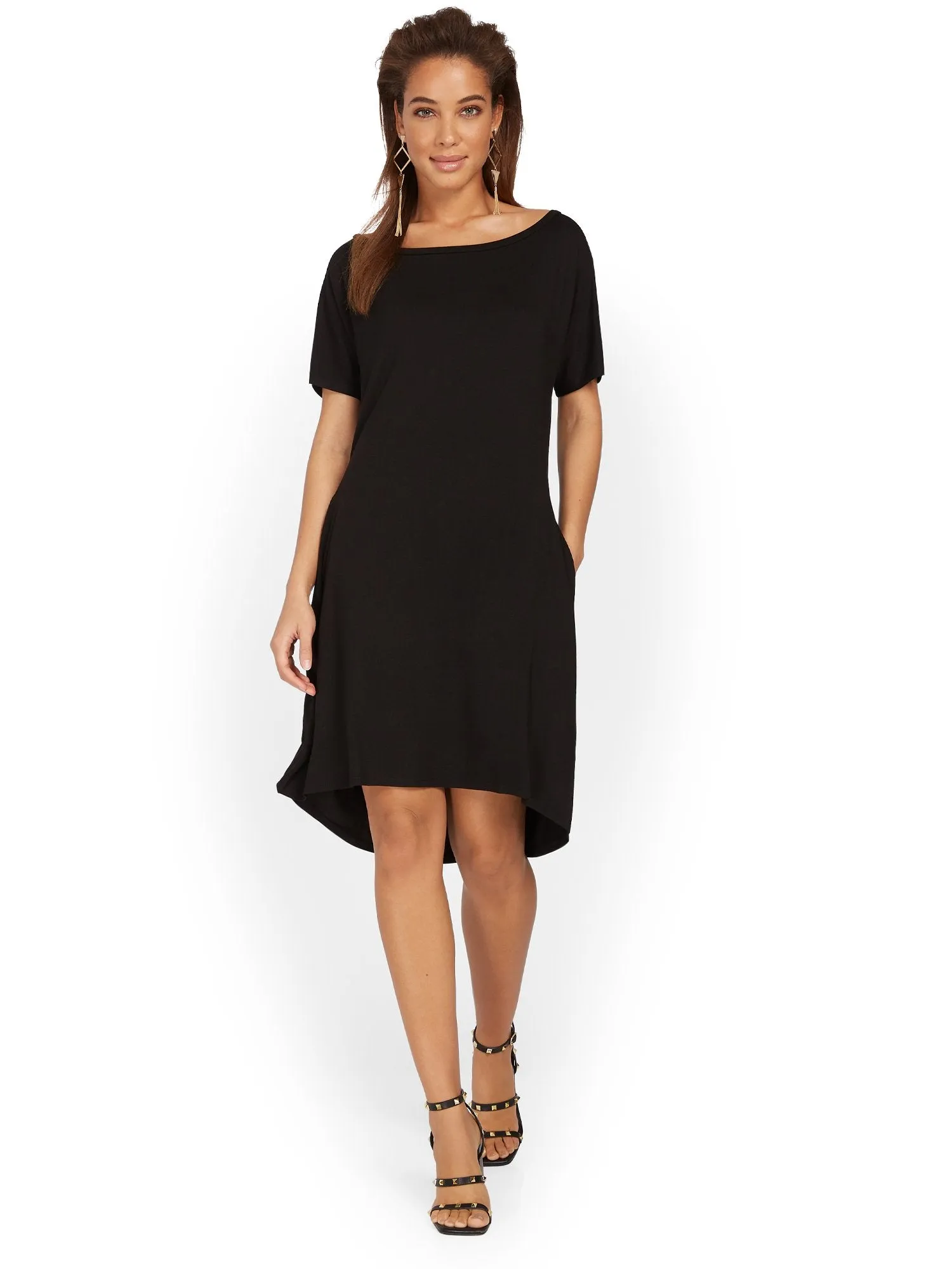 Slouchy Tee Dress