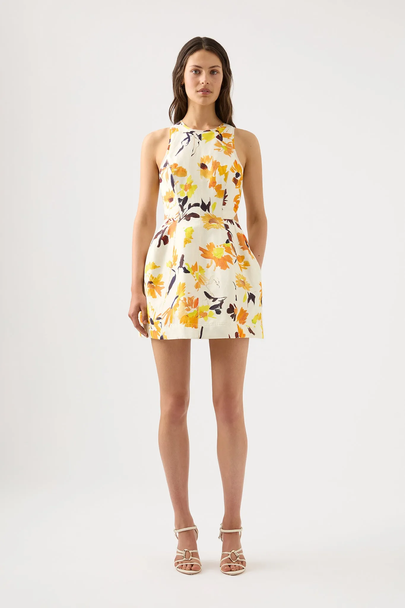 Tulip Cut Out Mini Dress